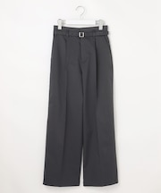 ツイステッドクリアチノワイド パンツ