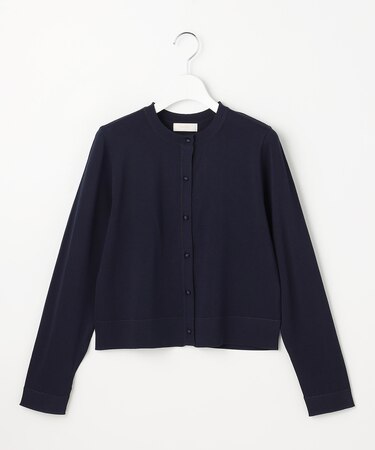 【好印象ブライトニット】ラメライン カーディガン