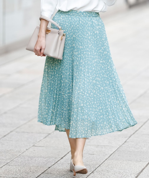 エアリープリーツ スカート