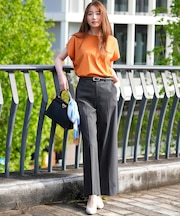 エアリーストレッチ ワイドパンツ