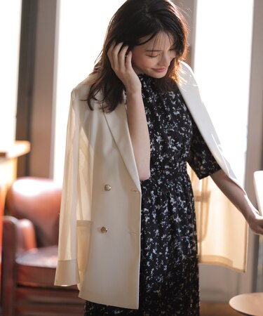 シアーメッシュ ダブルジャケット