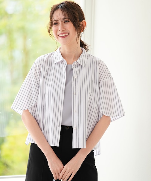 ペタルスリーブ シャツ