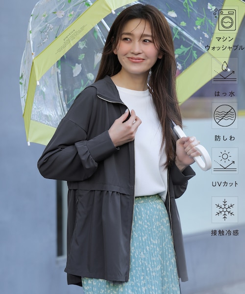 ラッシュガード ジップアップフーディー｜エニィスィスの通販｜&mall