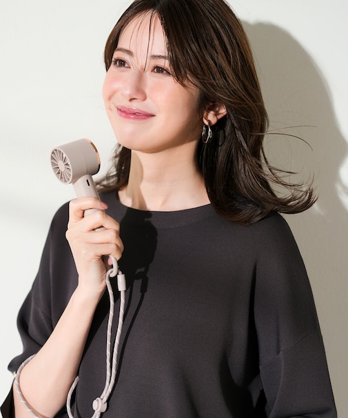 【WEB限定】冷却プレート付き ハンディファン