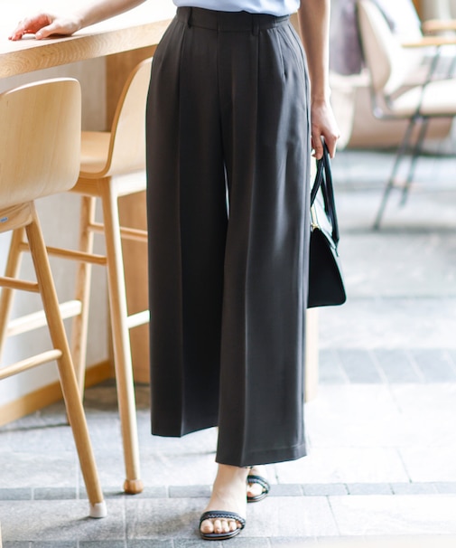 【ウエストサイズ調整可】アーバンクールタッチ パンツ