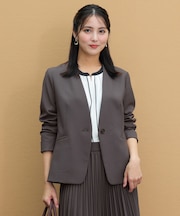 【WEB・一部店舗限定】ウーステッドエステル カラーレスジャケット