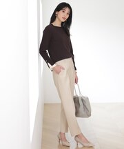 ビューティサーモ2WAYストレッチ テーパードパンツ