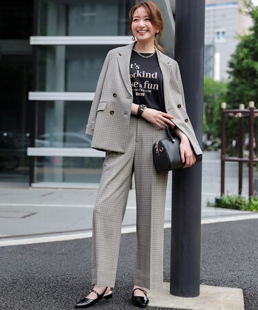 ビューティーサーモ2WAYストレッチ ワイドパンツ