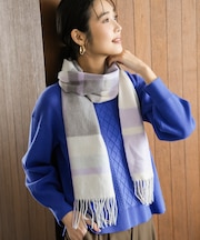 ウールニュアンス ストール