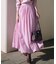 ナイロンタスラン ギャザーマキシ スカート