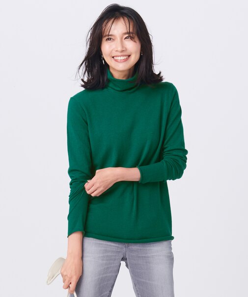 スムージーウール シアータートル ニット