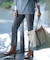 【CLASSY.1月号掲載】23区DENIM ボーイフィット パンツ