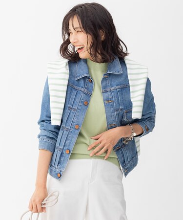 【CLASSY.1月号掲載】23区DENIM ストレッチ ジャケット