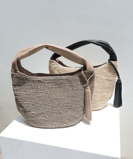 23区×VIOLA'dORO アバカ ワンハンドルバッグ