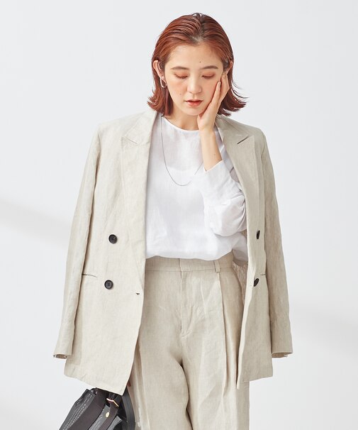 【WEB/一部店舗限定】LIBECO THICK ダブル前 ジャケット