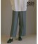 【23区 | 5525gallery】ウールストレッチ ワイド パンツ