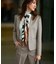【洗える】ウールライクカルゼ ノーカラー ジャケット