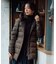 【洗える】シレータフタ ショート ダウンコート