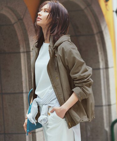 【洗える】ライトツイル マウンテンパーカー