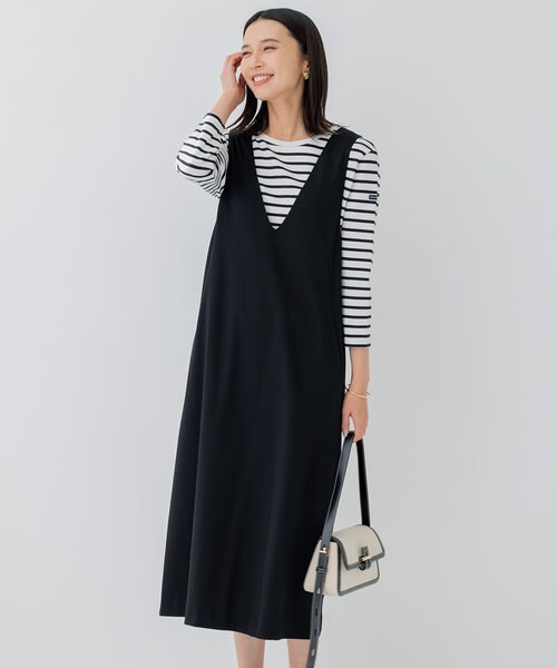 【洗える】ポリバレントポンチ ジャンパースカート 32サイズ 洗える】ポリバレントポンチ ジャンパースカート｜ニジュウ