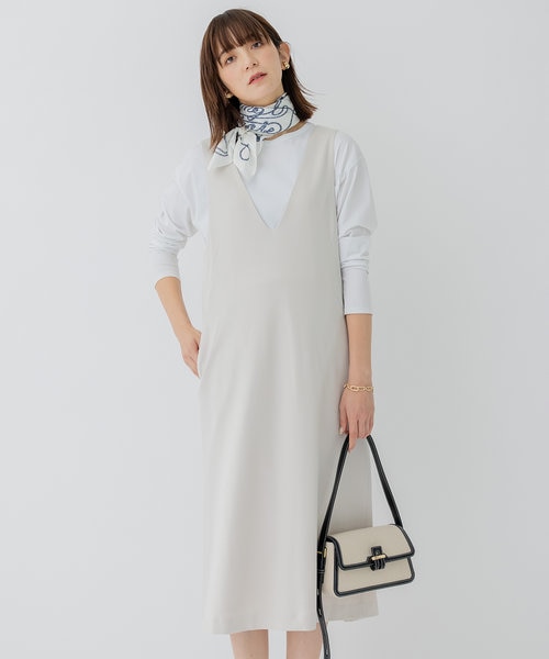 【洗える】ポリバレントポンチ ジャンパースカート 32サイズ 1280400003885_0101.jpg