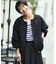 ナイロン2WAYストレッチ ノーカラー ブルゾン