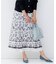 【洗える】スカーフパネルプリント スカート