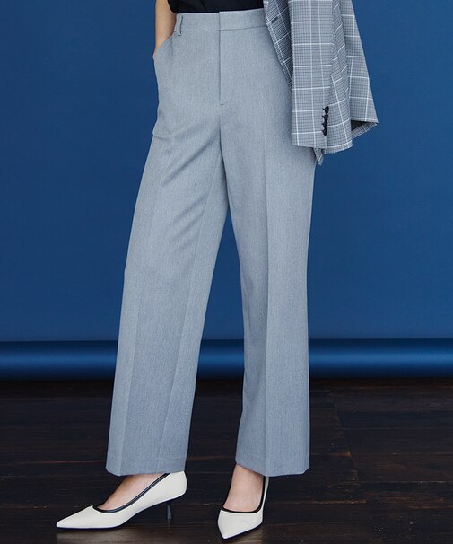 【CLASSY.2月号掲載/洗える】TRストレッチギャバ ワイドパンツ