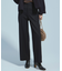 【CLASSY.2月号掲載/洗える】TRストレッチギャバ ワイドパンツ