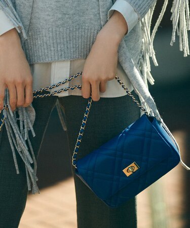 キルティングチェーン ショルダー バッグ