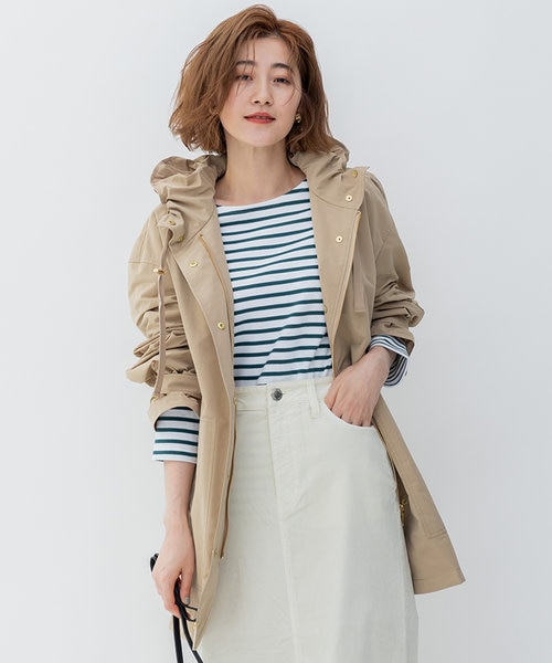 23区【洗える/撥水加工】ブライトウェザークロス ブルゾン36