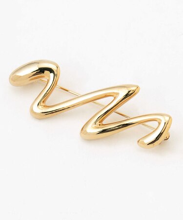 Vモチーフ ブローチ