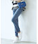【洗える】23区DENIM ベルベットストレッチ スキニーパンツ