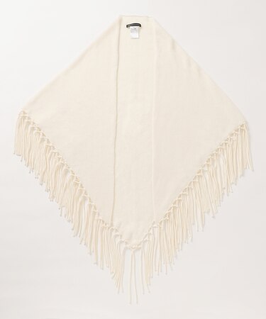 ウールカシミヤ トライアングル ストール