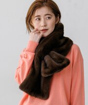 【新色追加】フェイクファー ティペット