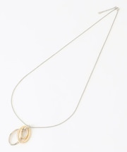 トリプル リング ネックレス