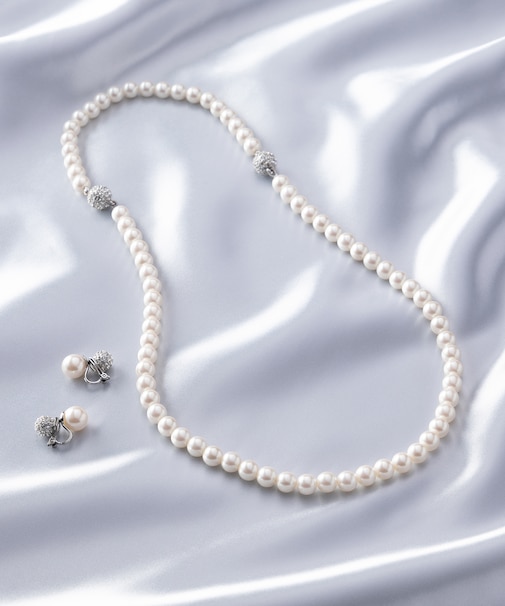 【好評につき追加/VERY3月号掲載】3WAY パール ネックレス