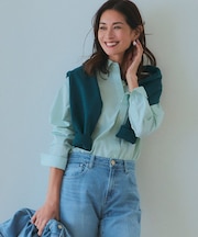 【Oggi4月号掲載/洗える】CANCLINI ベーシック シャツ