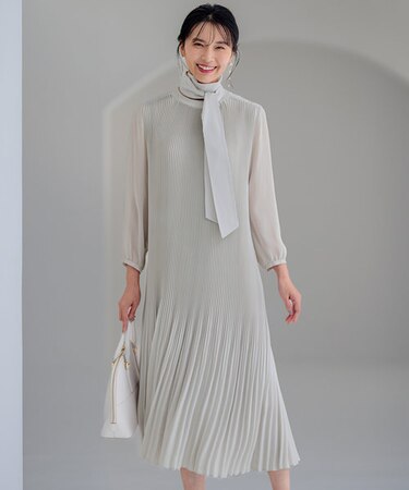 【VERYコラボ】シャイニーアムンゼン プリーツ ワンピース