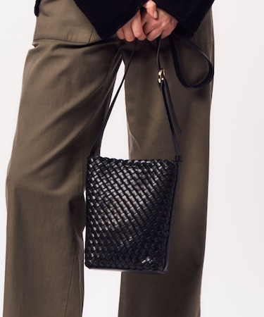 メッシュ ショルダーバッグ