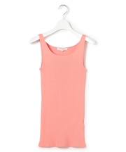 【新色追加/見上愛さん着用】オーガニック コットンリブ タンクトップ