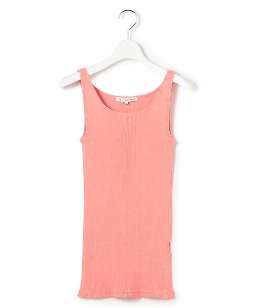 【新色追加/見上愛さん着用】オーガニック コットンリブ タンクトップ