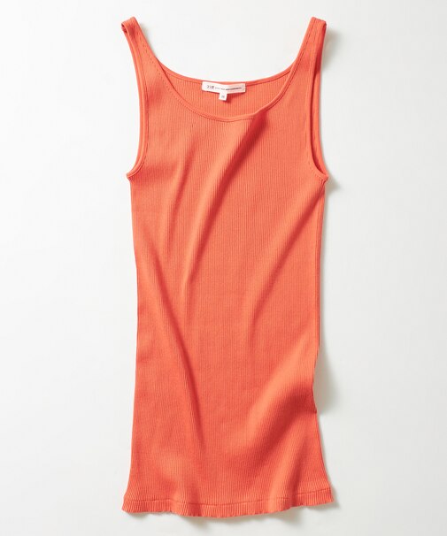 【Oggi6月号掲載/新色追加】オーガニック コットンリブ タンクトップ