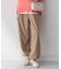 【Oggi4月号掲載/洗える】シルキーストレッチ パラシュートパンツ