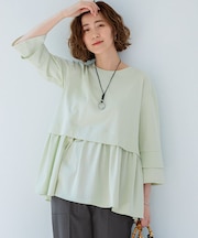 【SLOW/好評につき新色追加】エフォートレス デザインTシャツ