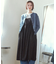 【SLOW/一部店舗限定】カットジャカード キャミソールワンピース