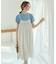 【SLOW/一部店舗限定】カットジャカード キャミソールワンピース