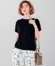 【新色追加/VERY5月号掲載】レーヨンポリエステルストレッチ プルオーバー ニット