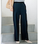 【CLASSY.6月号掲載/洗える】リネンレーヨンストレッチ ワイドパンツ