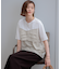 【WEB限定カラーあり/洗える】スムースデザイン コンビ カットソー